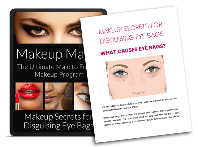 makeup secrets for disguising eye bags